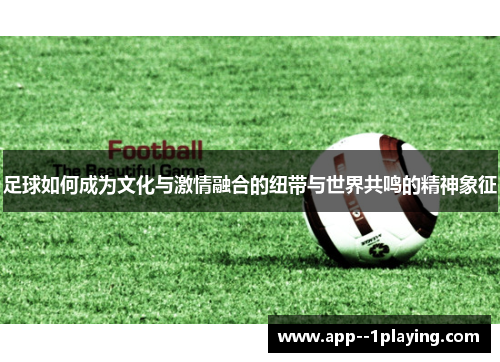 足球如何成为文化与激情融合的纽带与世界共鸣的精神象征 足球如何成为文化与激情融合的纽带与世界共鸣的精神象征
